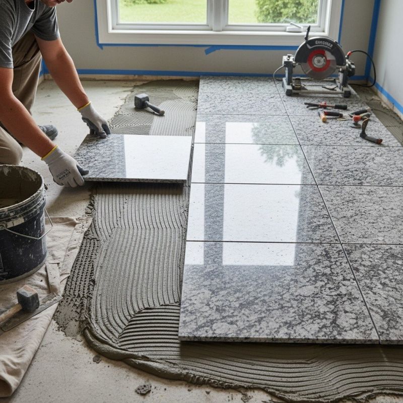 Granite Tiles Installation